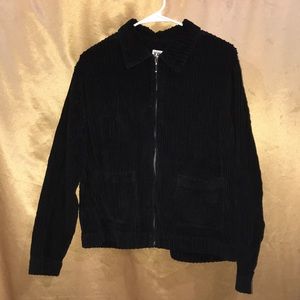 Black corduroy jacket